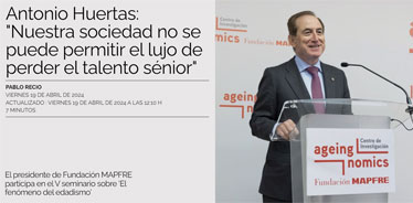 Nuestra sociedad no se puede permitir perder el talento senior