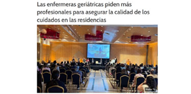 Las enfermeras geriátricas piden más profesionales para asegurar la calidad de los cuidados en las residencias