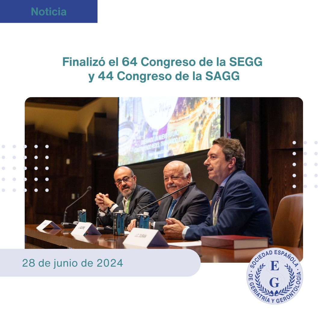Finalizó el 64 Congreso de la SEGG y 44 Congreso de la SAGG