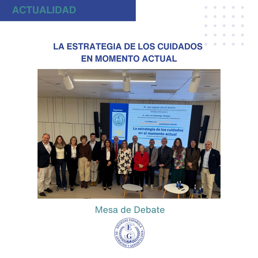 <p>I Encuentro profesional, con la Mesa de Debate “La estrategia de los cuidados en momento ac