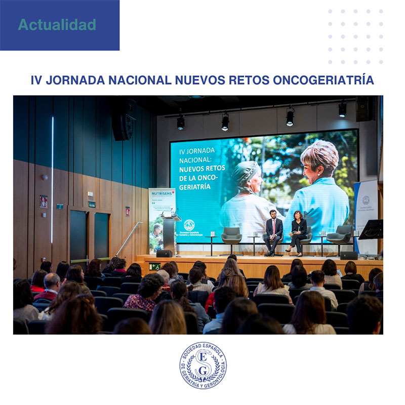 <p>Aforo Completo en la celebración de la IV Jornada Nacional de Onco-Geriatría &ndash