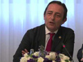 Dr. Jose Antonio López Trigo, presidente de la SEGG, en la presentación del Día del Cuidador