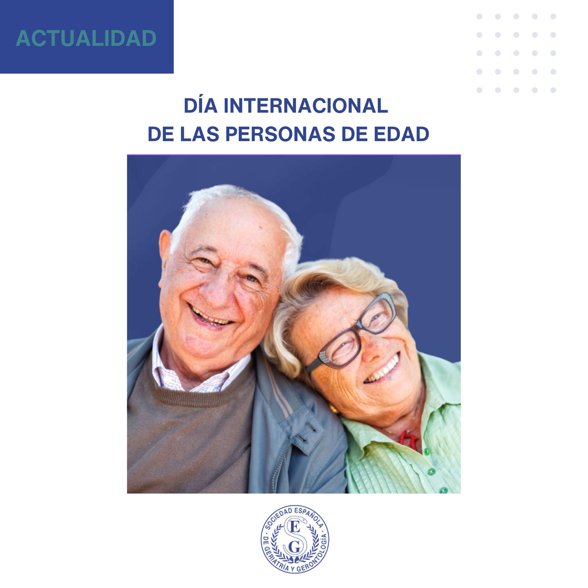 1 de octubre -D&iacute;a Internacional de las Personas de Edad