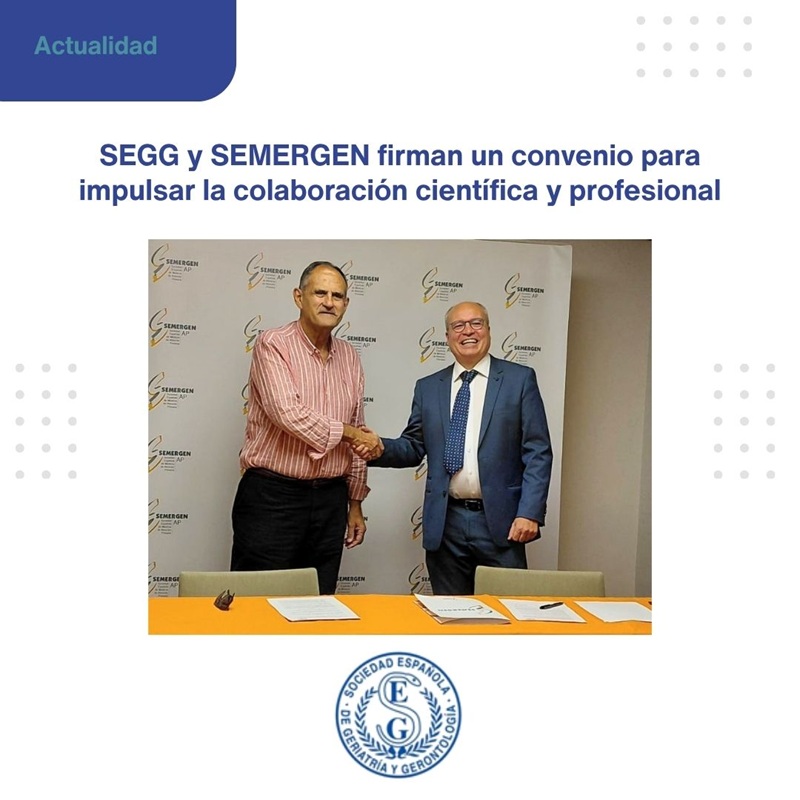 <p><strong>SEGG y SEMERGEN firman un convenio para impulsar la colaboraci&oacute;n cient&iacute;fica